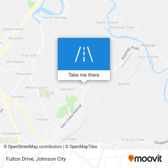 Fulton Drive map