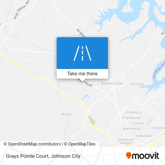 Grays Pointe Court map