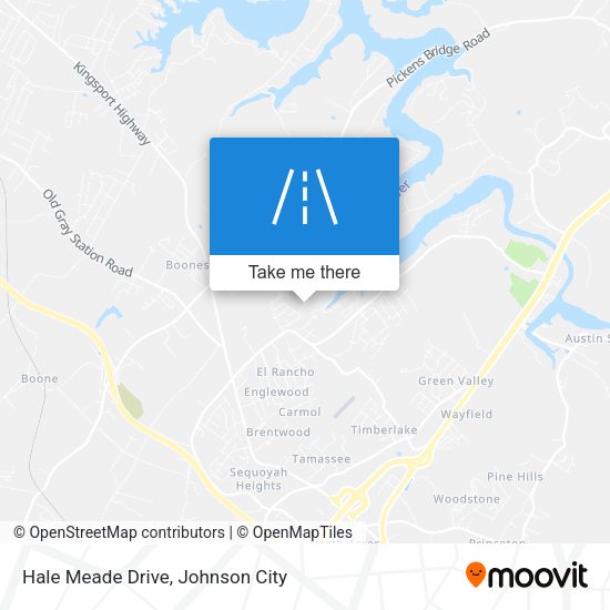 Mapa de Hale Meade Drive