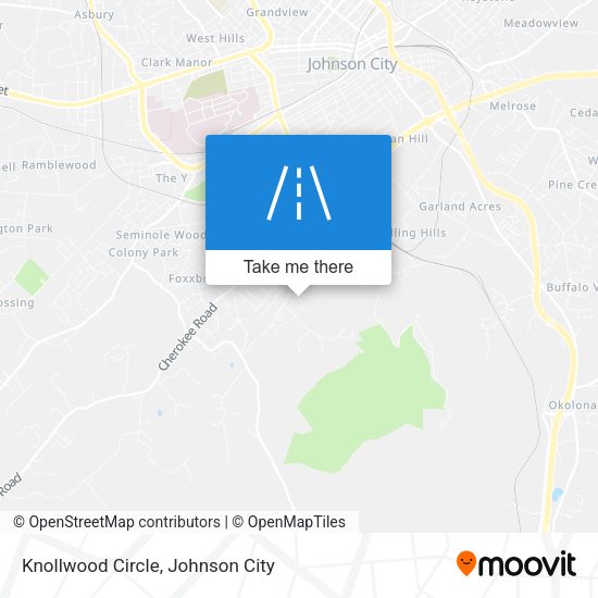 Mapa de Knollwood Circle