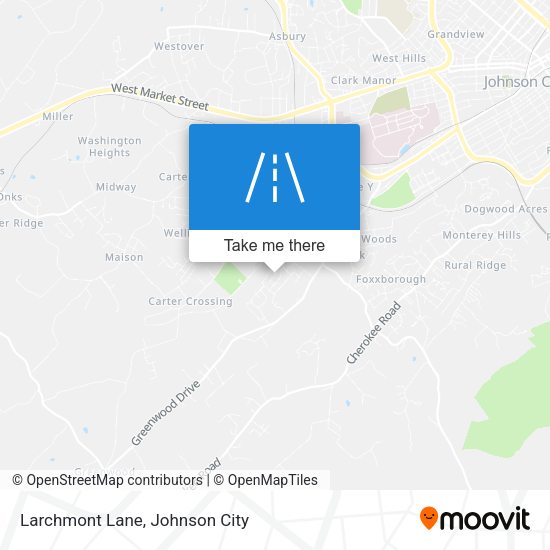 Larchmont Lane map