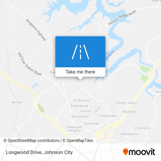 Mapa de Longwood Drive