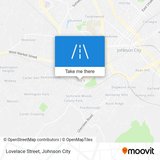 Lovelace Street map