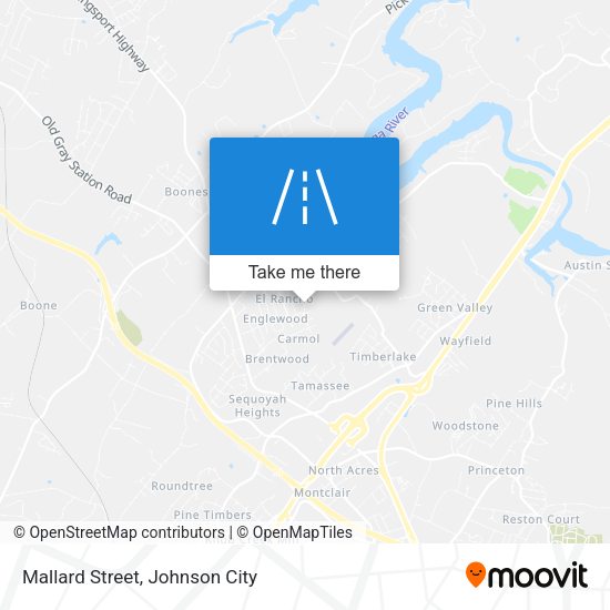 Mapa de Mallard Street