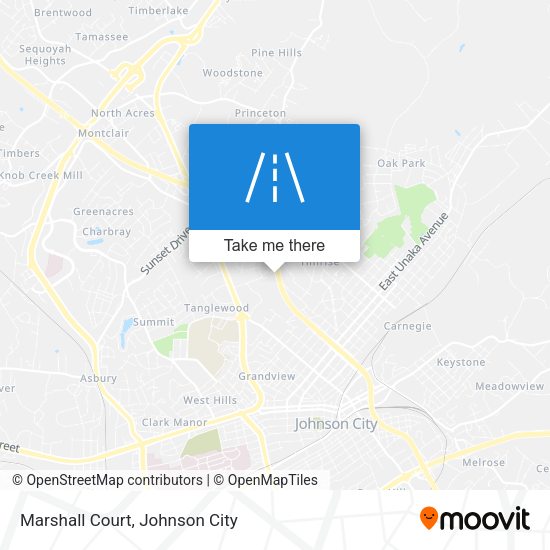Marshall Court map