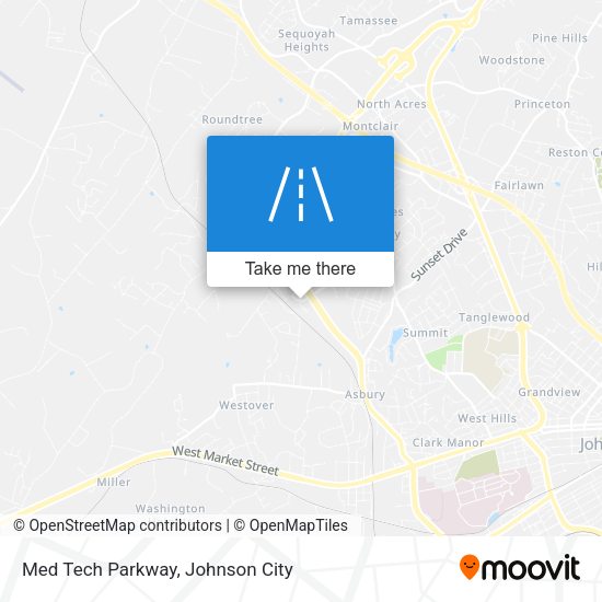 Med Tech Parkway map