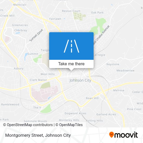 Montgomery Street map