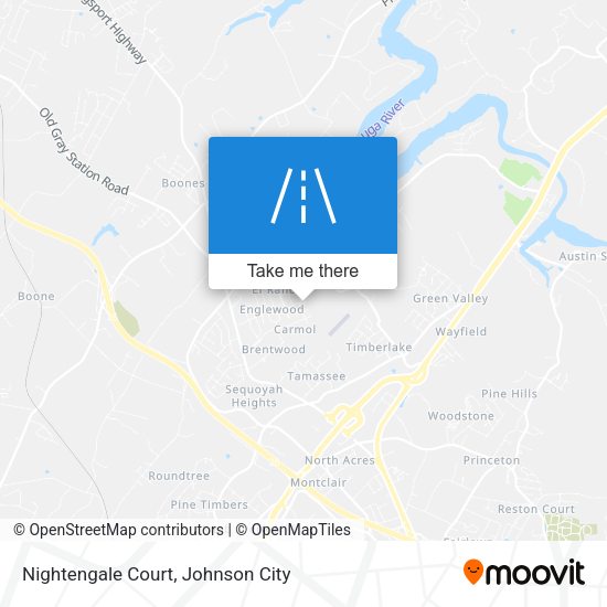 Nightengale Court map