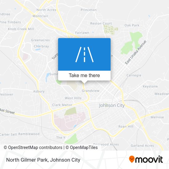 North Gilmer Park map