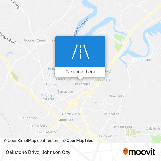 Oakstone Drive map
