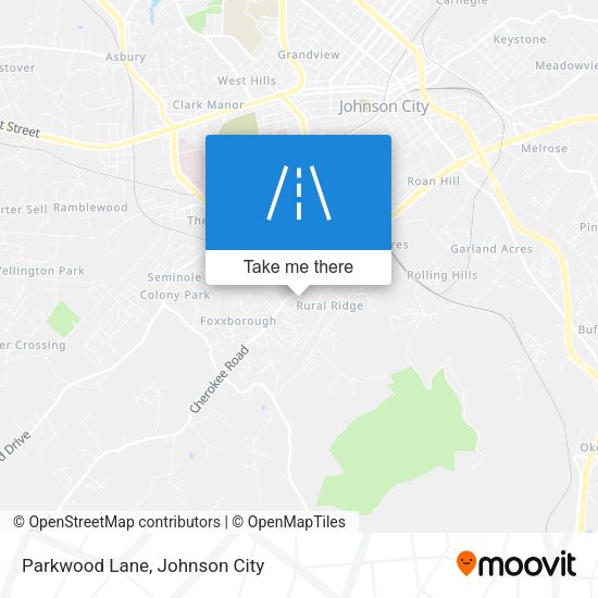 Mapa de Parkwood Lane