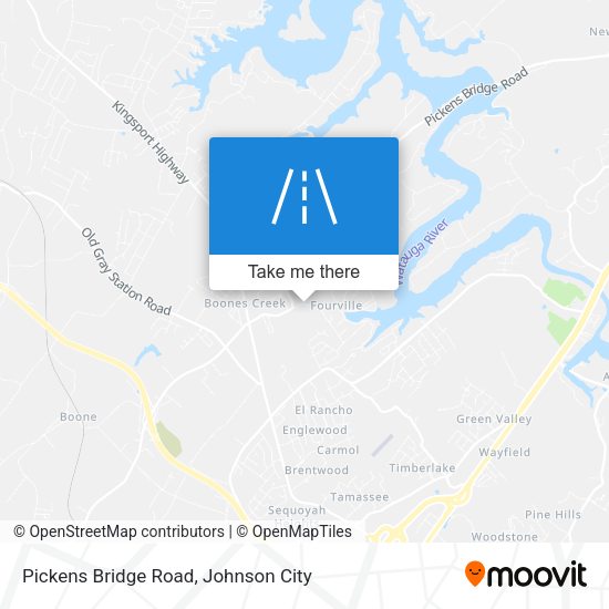 Mapa de Pickens Bridge Road