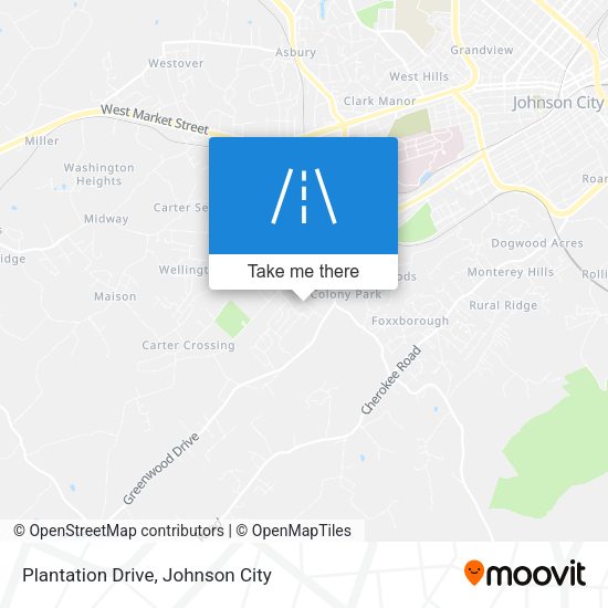 Mapa de Plantation Drive
