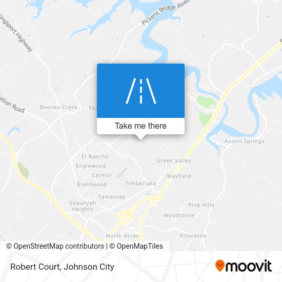 Mapa de Robert Court