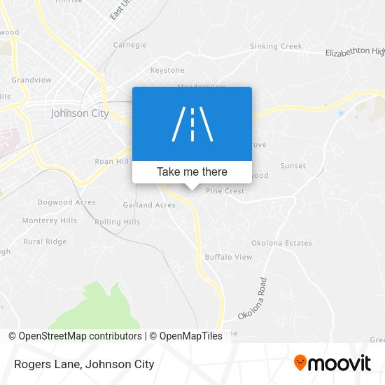 Mapa de Rogers Lane