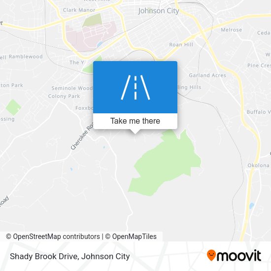 Mapa de Shady Brook Drive