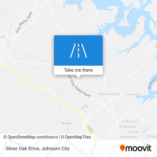 Silver Oak Drive map