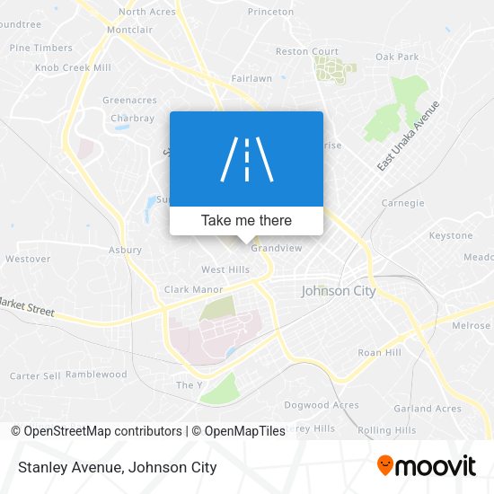 Stanley Avenue map