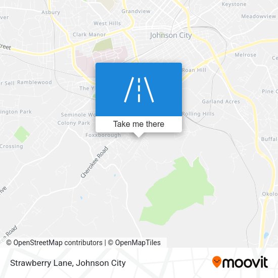 Mapa de Strawberry Lane