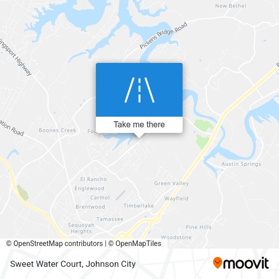 Sweet Water Court map