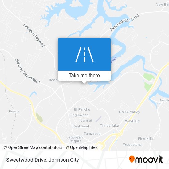 Sweetwood Drive map