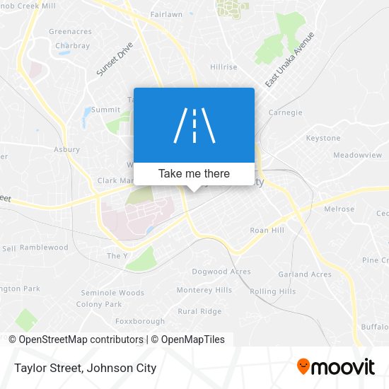 Mapa de Taylor Street