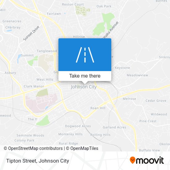 Mapa de Tipton Street