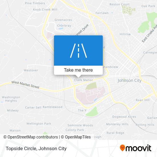 Topside Circle map