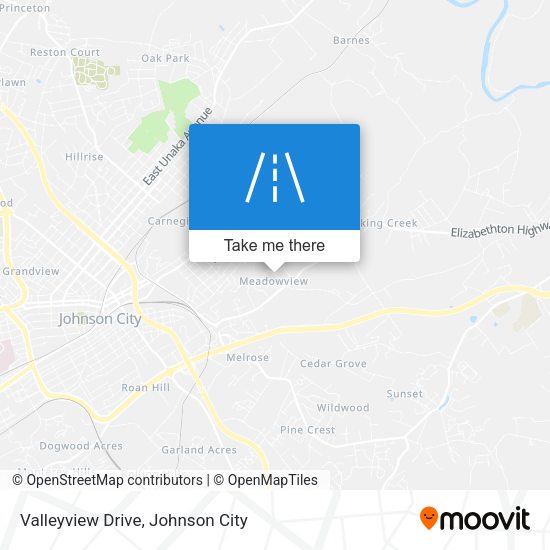 Valleyview Drive map