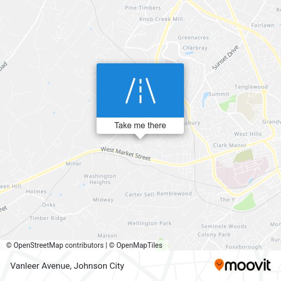 Vanleer Avenue map
