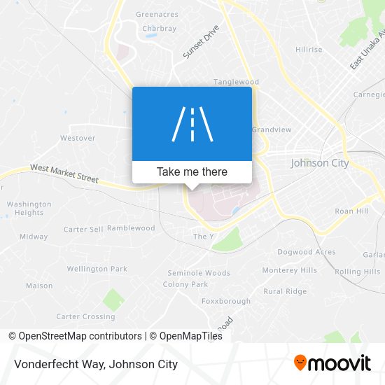 Vonderfecht Way map