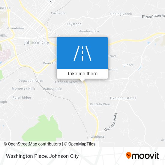 Mapa de Washington Place