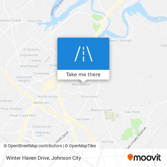 Winter Haven Drive map