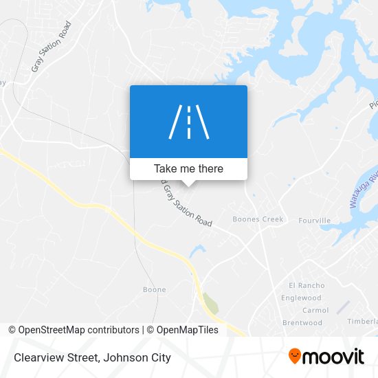 Clearview Street map