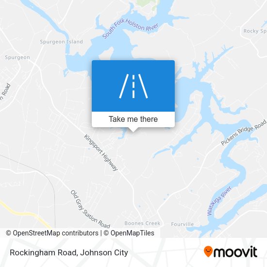 Rockingham Road map