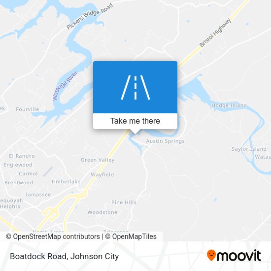 Boatdock Road map