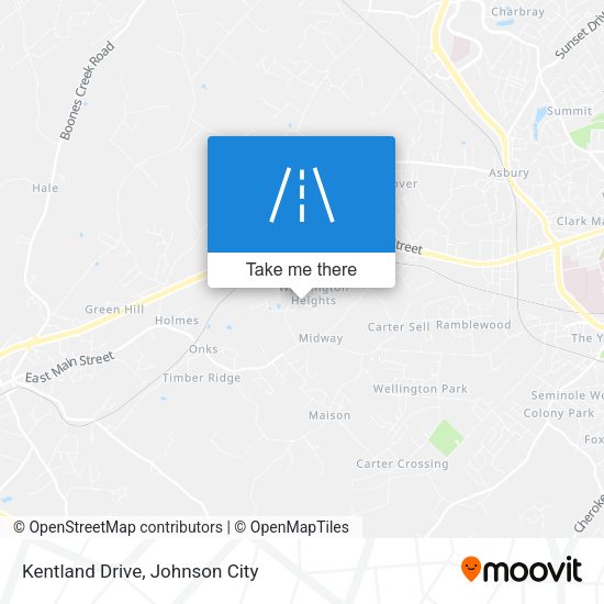 Mapa de Kentland Drive