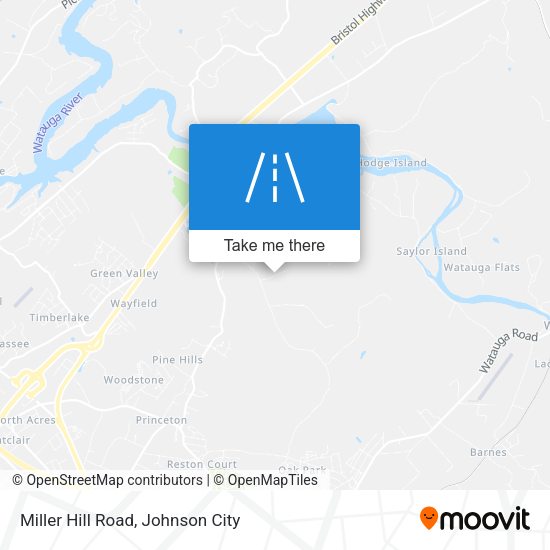 Mapa de Miller Hill Road