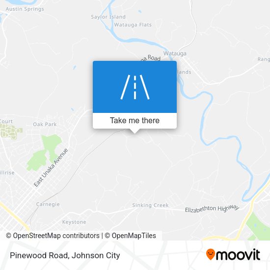 Mapa de Pinewood Road