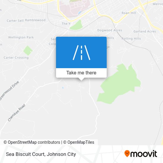 Sea Biscuit Court map