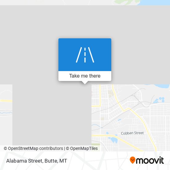 Alabama Street map