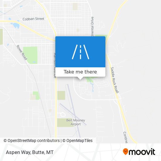 Aspen Way map