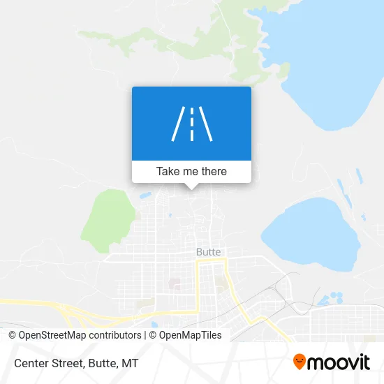 Center Street map