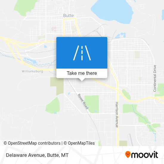 Delaware Avenue map