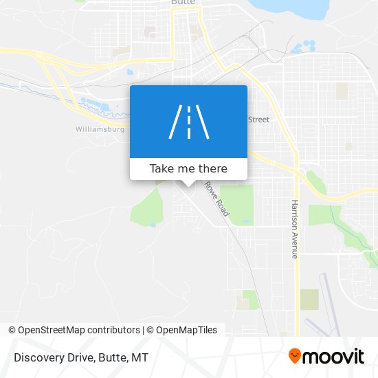 Discovery Drive map