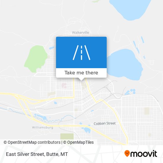 East Silver Street map