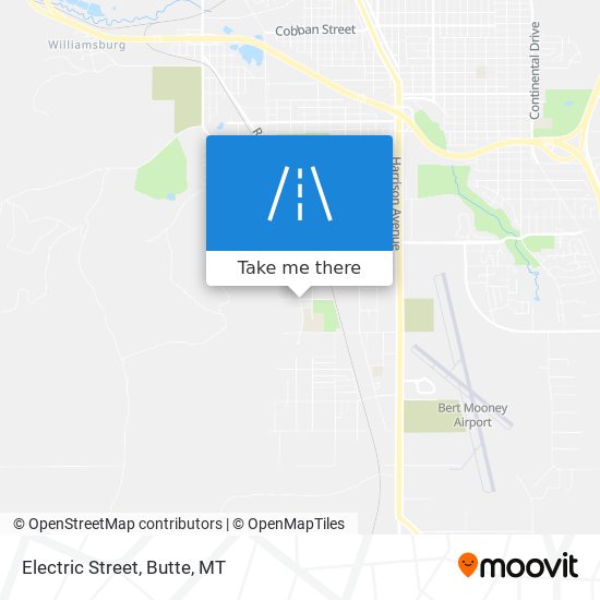 Mapa de Electric Street