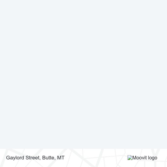 Gaylord Street map