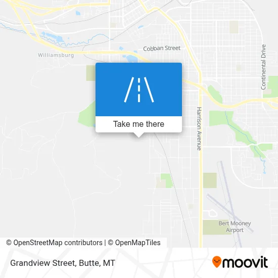 Grandview Street map