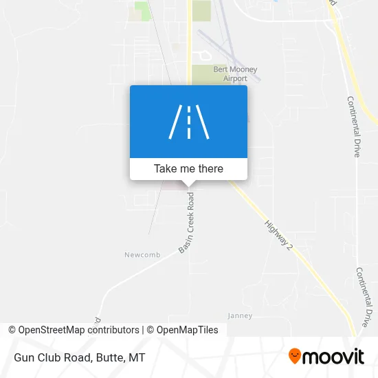 Gun Club Road map